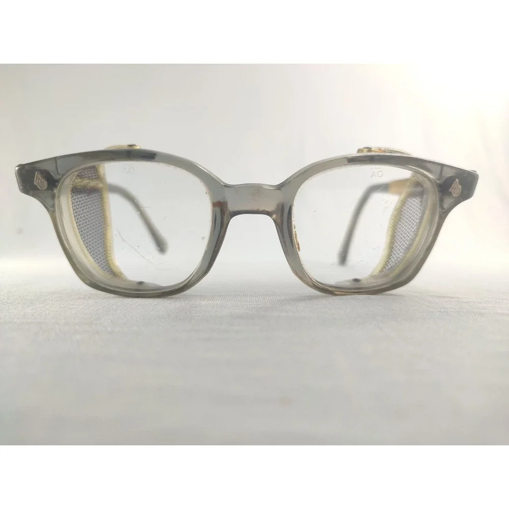 American Optical AO Flexi-Fit Safety Glasses Vintage Industrial Side Shields SM